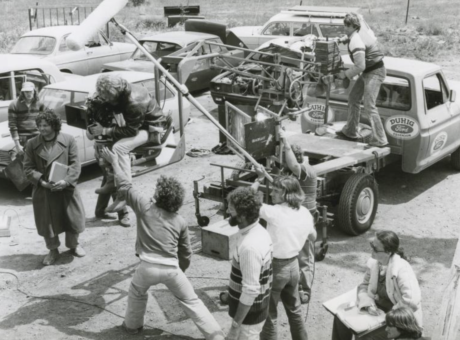 Behind the scenes of "Mad Max", circa 1979